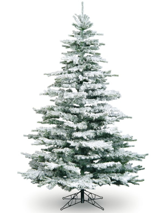 Large Christmas Tree with Snow 180cm 