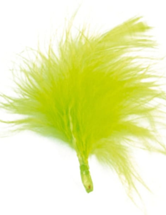Trendy Feather (For Decoration ) Lime Green