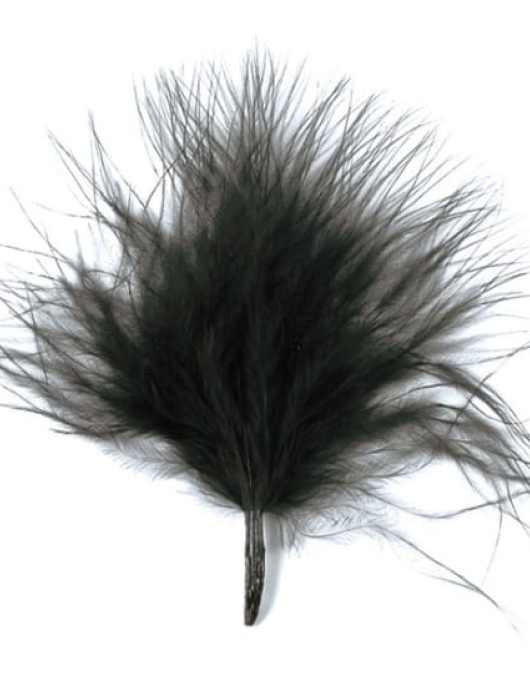Trendy Feather (For Decoration ) Black