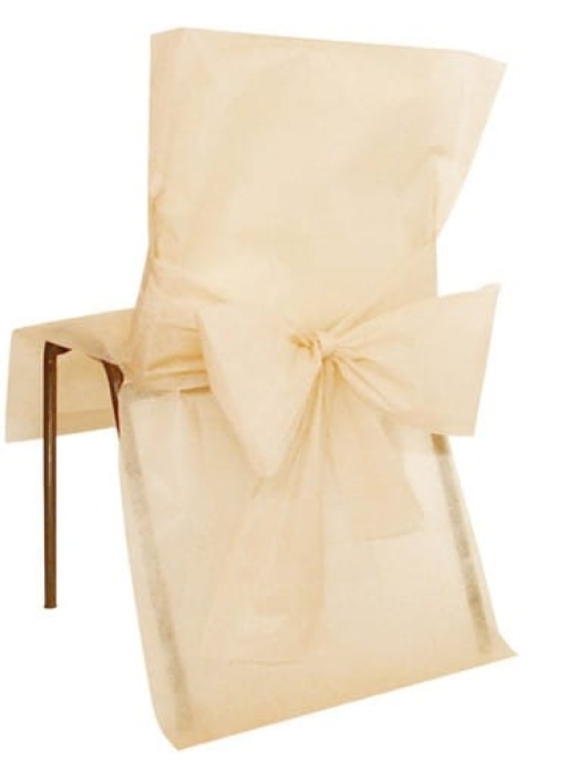 Chair Decoration Non Woven (Tissue) -Cream - 50 x 95 cm