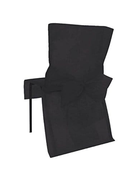 Black Chair Covers 50 cm x 95 cm
