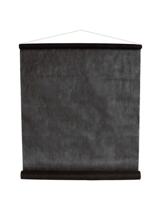 Black Hanging Non Woven Tissue Fabric 80cm x 12 Meters