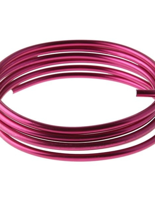 Fuchsia Flexible Aluminum Wire - 5meter