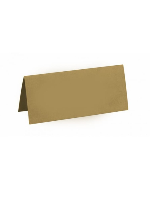 Sachet 10 Pieces (Marking cards for Guests table) Golden