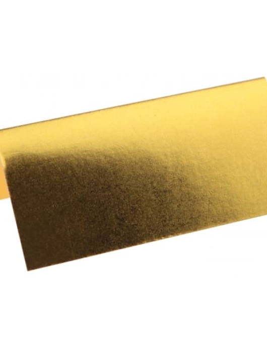 Sachet 10 Pieces (Marking cards for Guests table) Gold Metallic