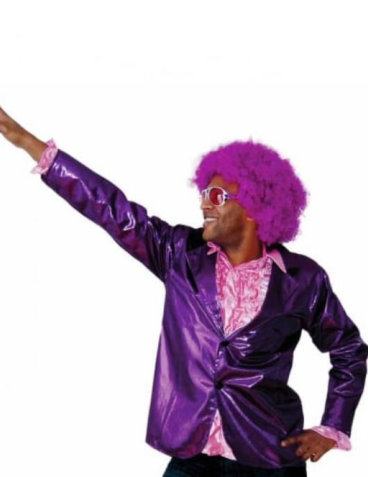 Disco Star Costume Adult Free Size