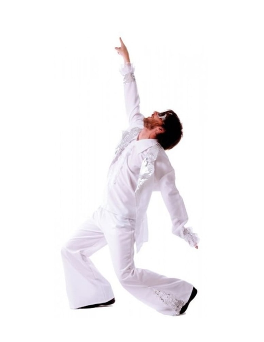 Disco Star Costume Adult Free Size