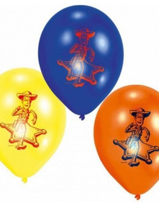 Assorted Toy Story Large Balloons 28cms 6pcs