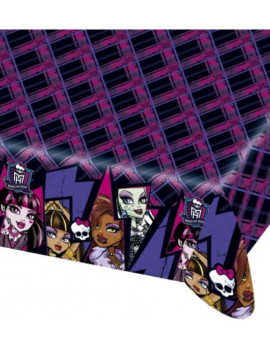 Monster High Plastic Table Cover 120 x 180cms