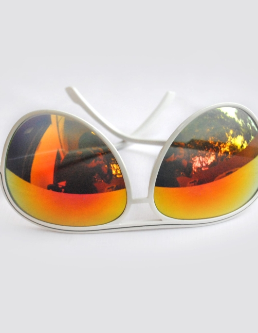 Golden Mercury Aviator Men's Sunglasses