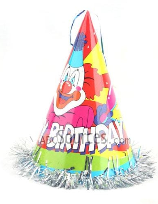 Birthday Party Cone Caps