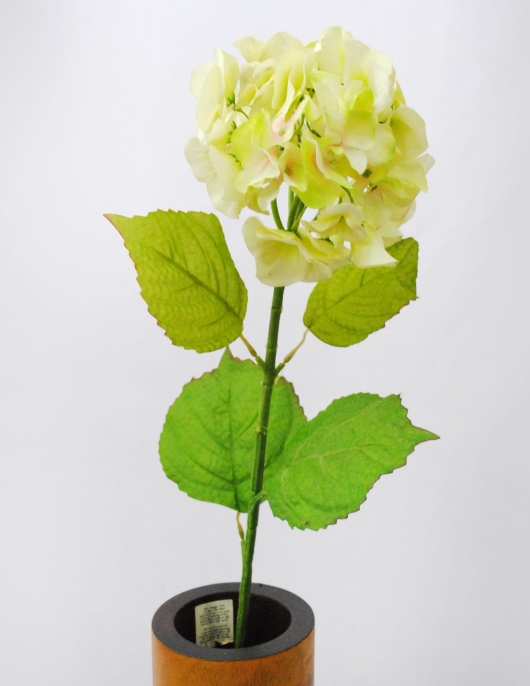 Fancy Flower Lime Green Long Stick