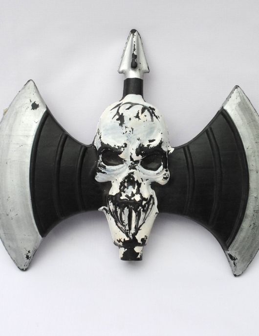 Plastic Skeleton Double Side Slicer - (for attachment on rod)