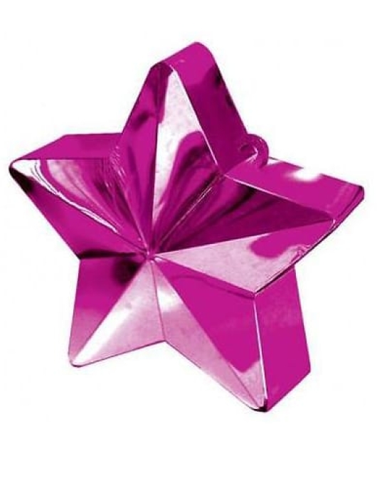 Star Balloons Weight - Magenta