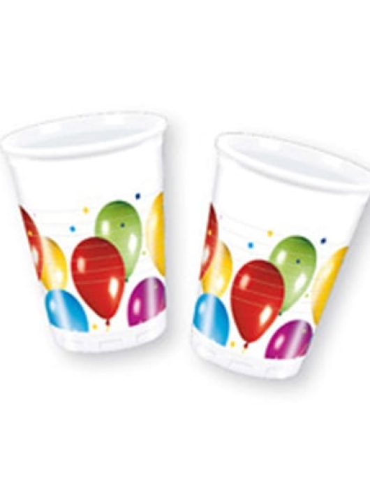 Balloons Plastic Cups 200ml