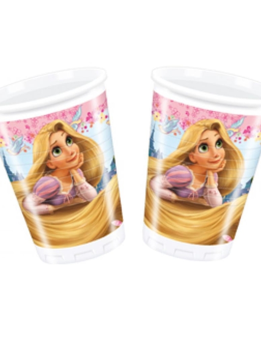 Princesses Rapunzel Plastic Cups 200ml