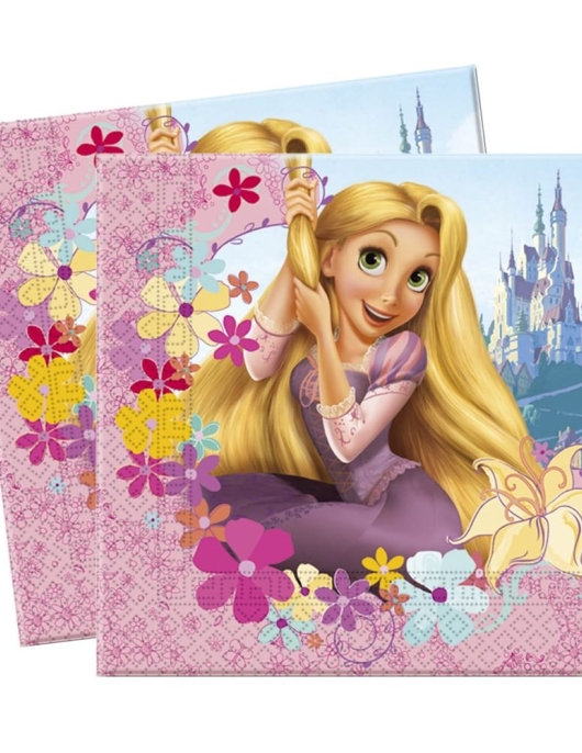 Princesses Rapunzel Paper Napkins 33 x 33cm