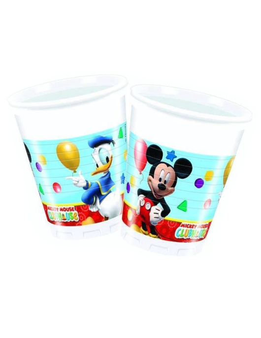 Mickey Mouse Club House Plastic Cups 200ml