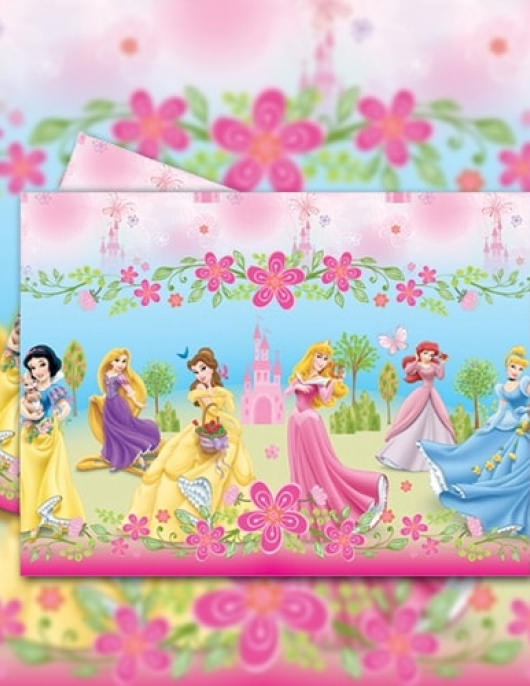 Princesses Royal Plastic Table Cover 120 x 180cms