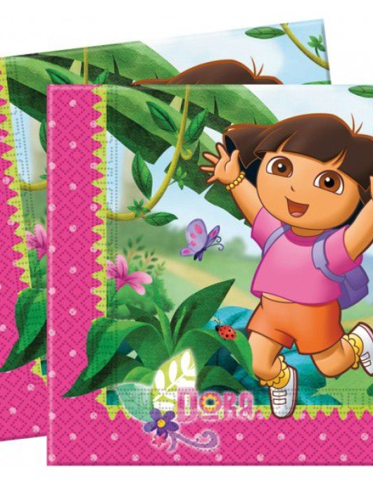 Dora Paper Napkins 33 x 33cms