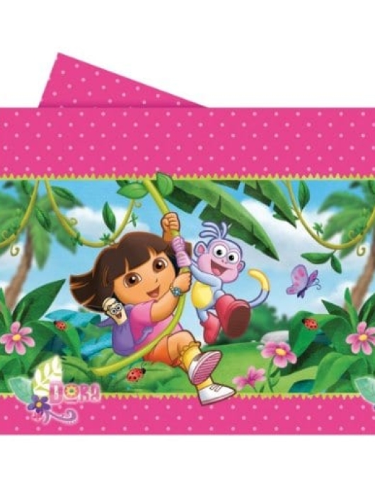 Dora Plastic Table Cover 120 x 180cm