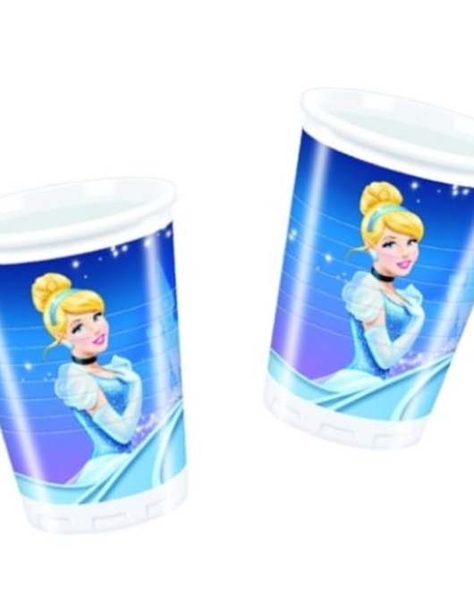 Cinderella Plastic Cup 200ml