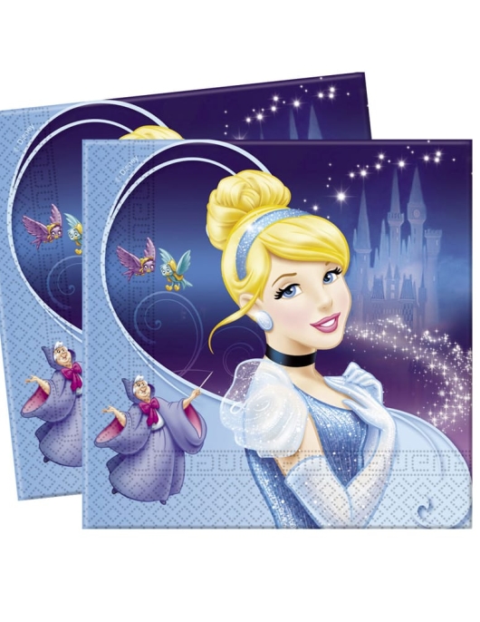 Cinderella Paper Napkins 33 x 33cms