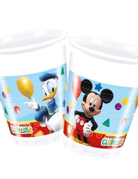 Mickey & Donald Plastic Cups 200ml