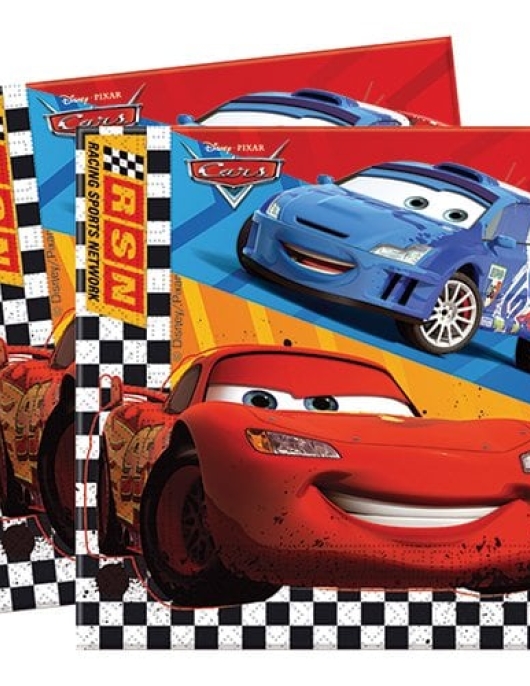 Cars Paper Napkins 33 x 33cms