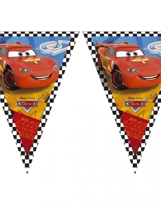 Cars Classic Plastic Flag Banner 2.3meters