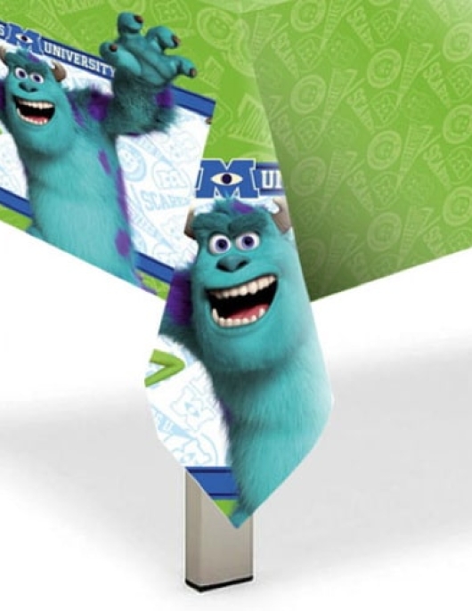 Monsters University Plastic Table Cover 120 x 180cm
