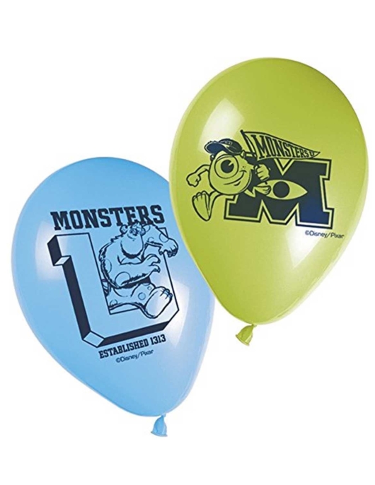 Assorted Monsters University Large Balloons 28cms 8pcs