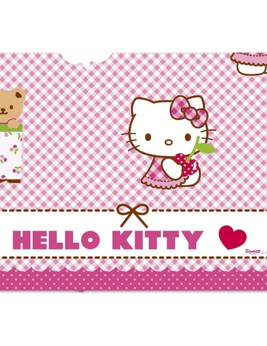 Hello Kitty Plastic Table Cover 120 x 180cm