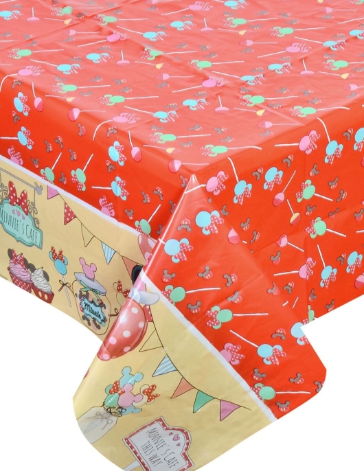 Minnie Mouse Plastic Table Cover 120 x 180cms