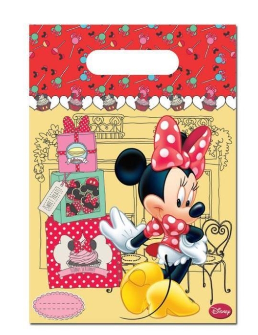 Minnie Mouse Cafe Party Bags 6pcs
