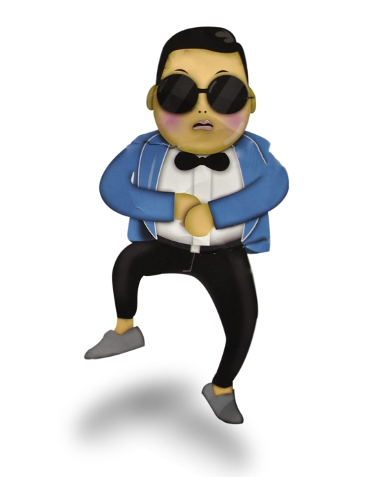 Disco Gangam Style Costume Adult Large Free Size
