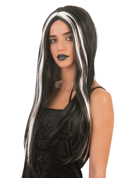 Halloween Black Witch Wig
