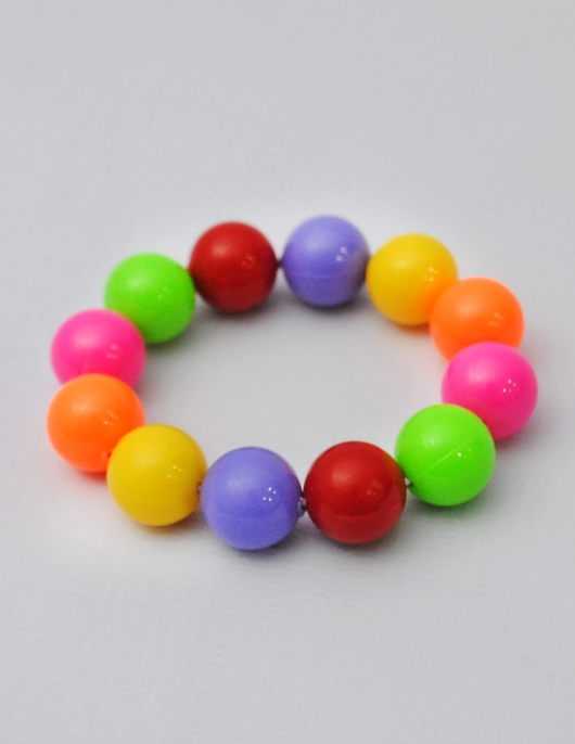 Pulseritas Estrellas ( Plastic Star Bracelet Assorted and Multi Colors)
