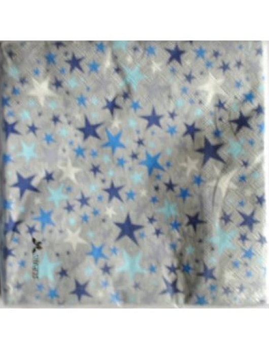 Stars Patern Napkins 33 X 33cm
