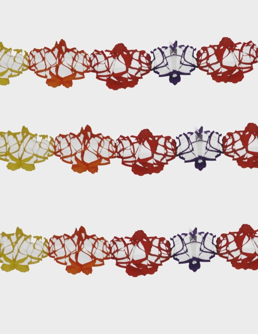 Lotus Flower Garland - 6 meters