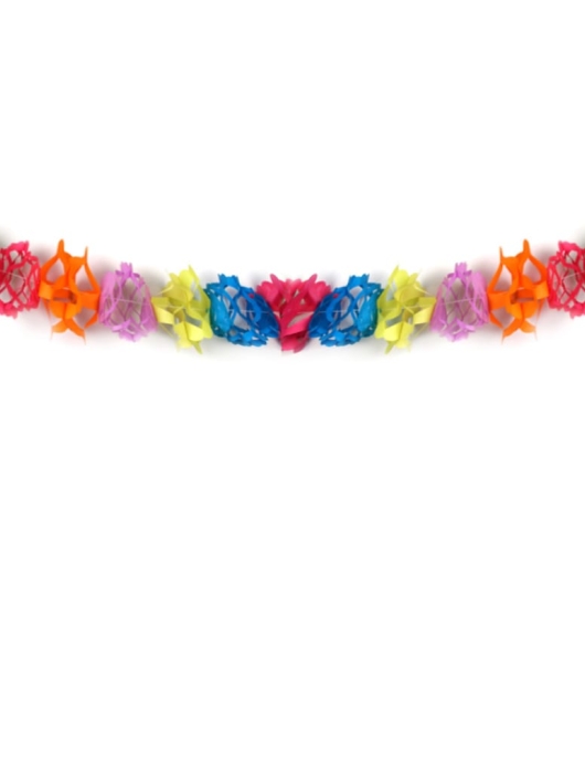 Assorted Flower Garland - 4 meters