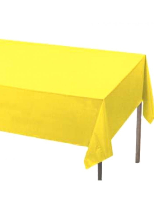Yellow Paper Roll Table Cover 7m x 1.2m