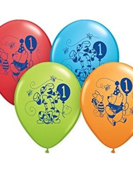 Winnie The Pooh Large Punch Balloon 75cm 4pcs