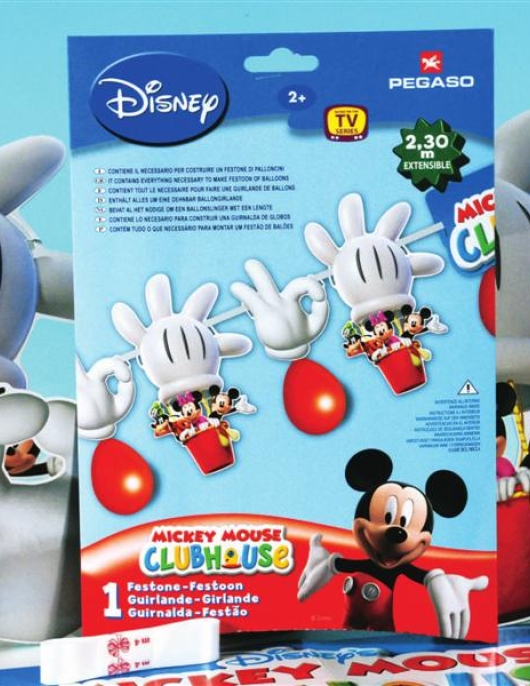 Mickey Mouse Club House Garland with Balloons 2.3meters