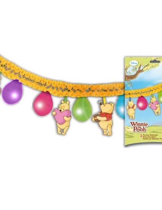 Winnie the Pooh Decoration Kit Garland and Assorted Balloons 3meters