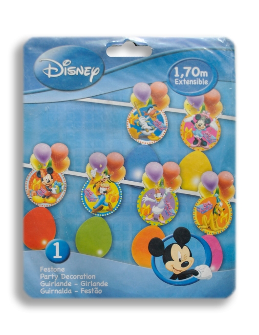 Disney Mickey Mouse Family Garland With Assorted Balloons 1.70meters