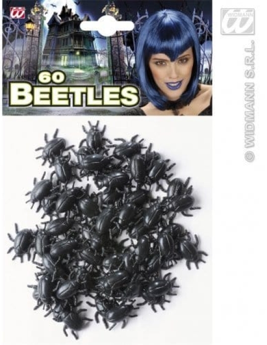 Beetle Bag with Scary Beetles - 60 pcs