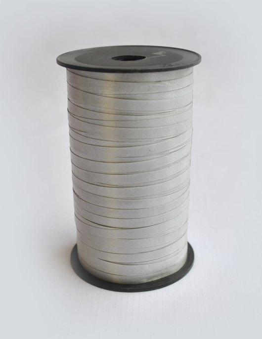 Silver Ribbon Roll 5mm x 100m