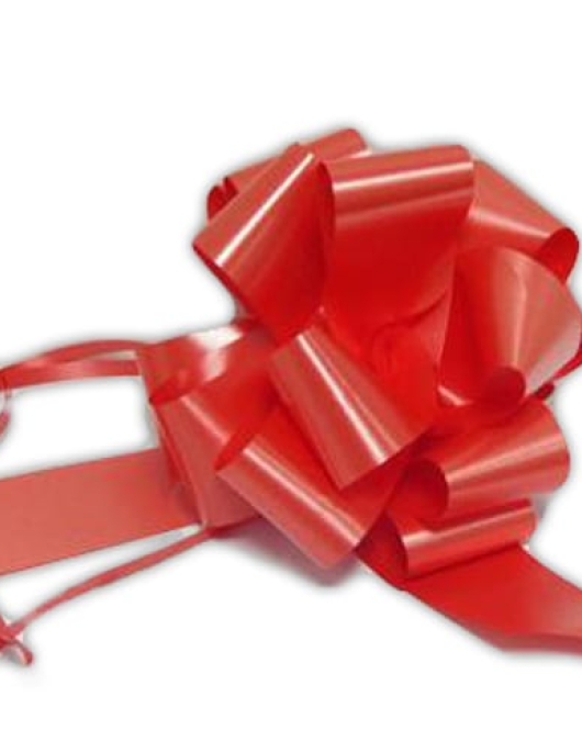 Red Flower Ribbon Strips - 1 pcs 