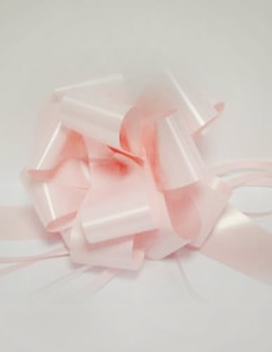 Pink Flower Ribbon Strips - 1 pcs 